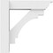 Ekena Millwork Merced Architectural Grade PVC Outlooker with Traditional Ends, 5"W X 12"D X 12"H OUTP05X12X12MRC01 - alternate 3